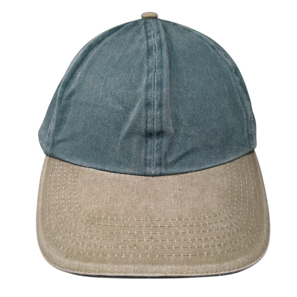 Hoxer Headwear Baseball Cap Green One Size Adjustable Vented Holes Blank
